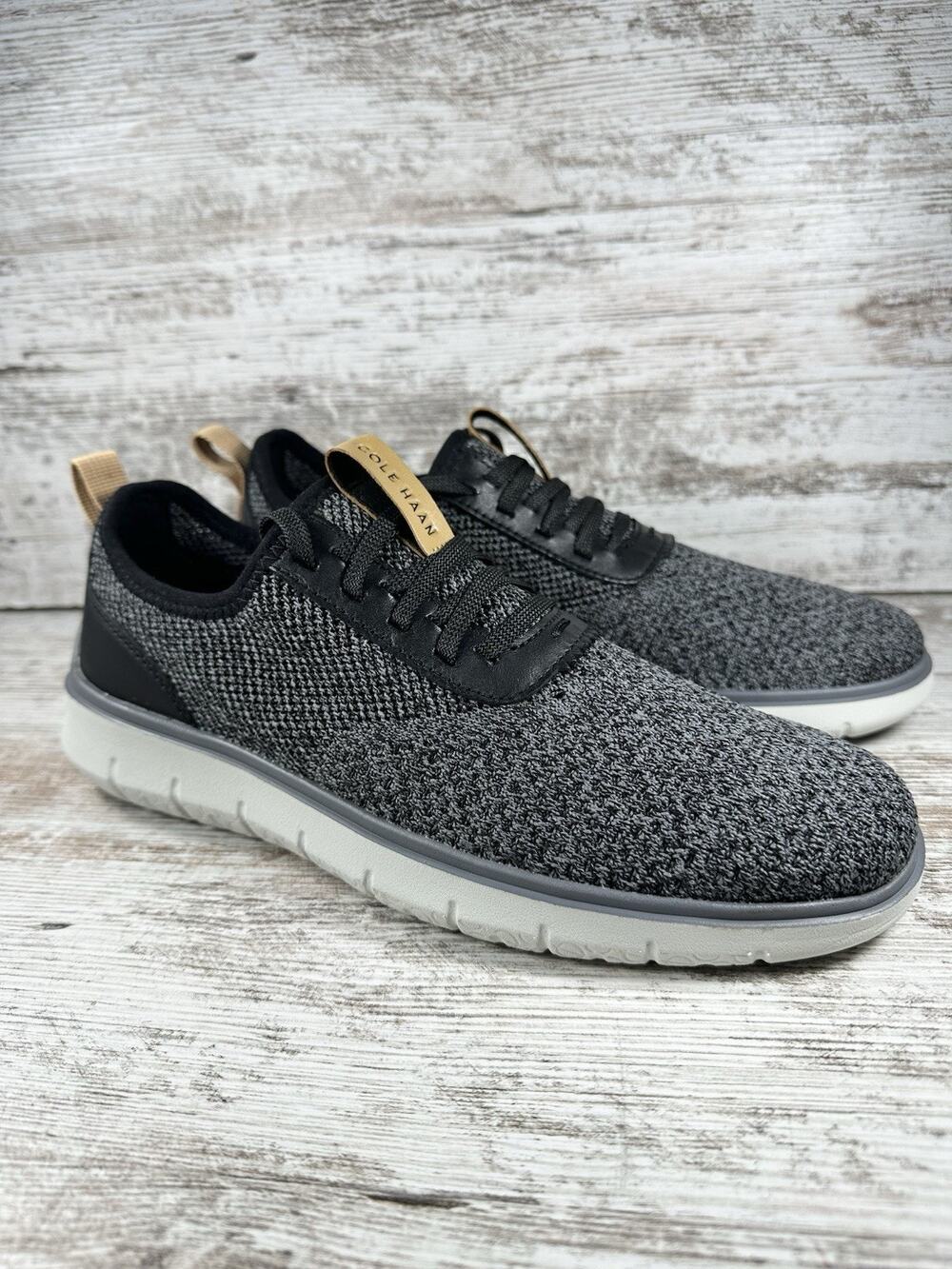 Mens Cole Haan Generation Zerogrand Stitchlite Gray Casual Shoes Sz 9 WORN ONCE!